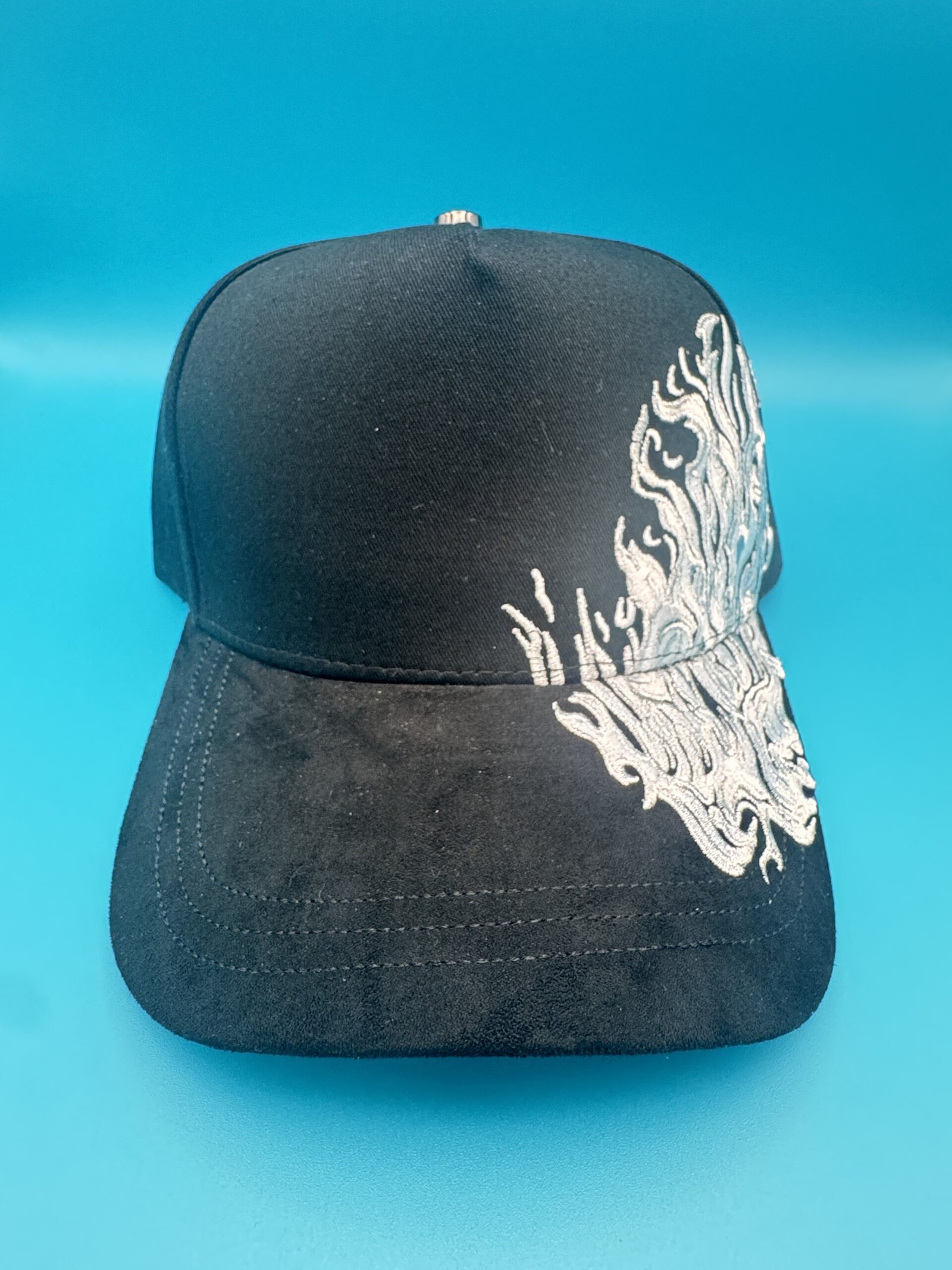 Flame Embroidered Cap